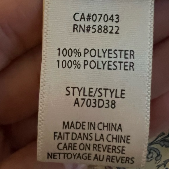 Max Studio floral print blouse - Picture 4 of 7